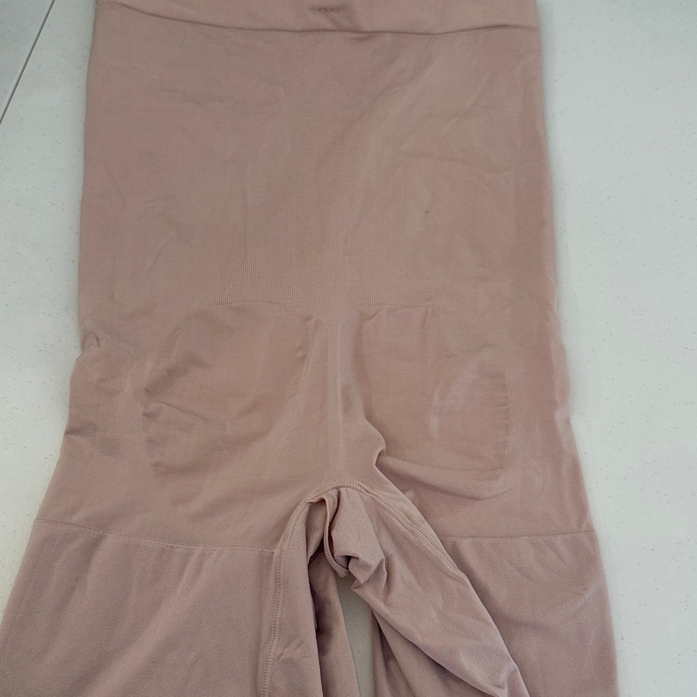 SPANX Women's High Waist Shapewear Shorts - Beige - Picture 3 of 3